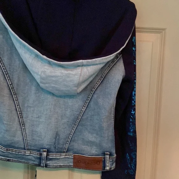 women’s Desigual jean jacket , size 38 ( small according to chart ) - Picture 7 of 13